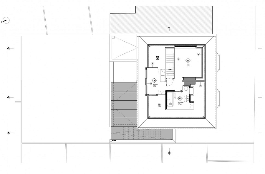 Floor plan for the london home