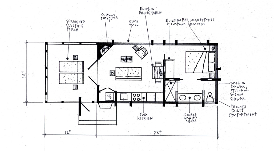 Floorplan of ESCAPE