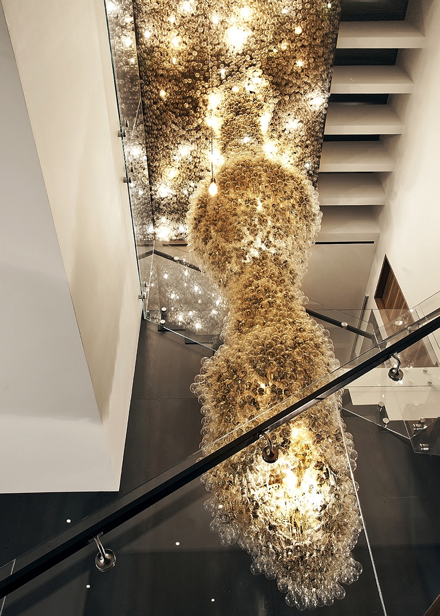 Gorgeous and extravagant lighting installation