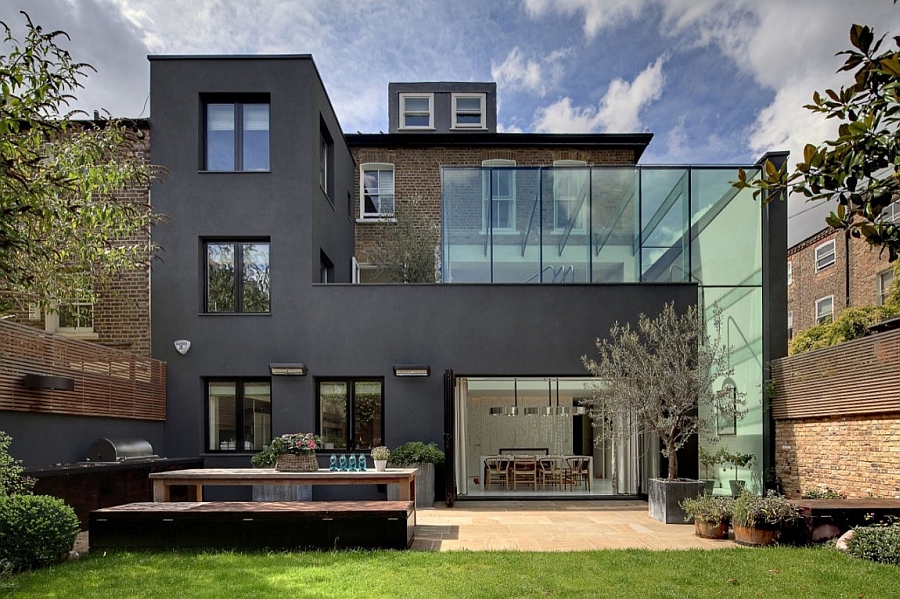 Classic Victorian House In London Gets A Grand And Glassy Extension   Innovative Modern Home In In London 