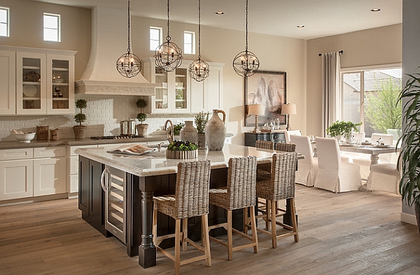 Light and airy kitchen with an organic vibe