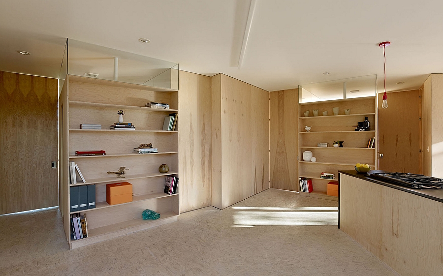 Lovely, flexible wooden interiors