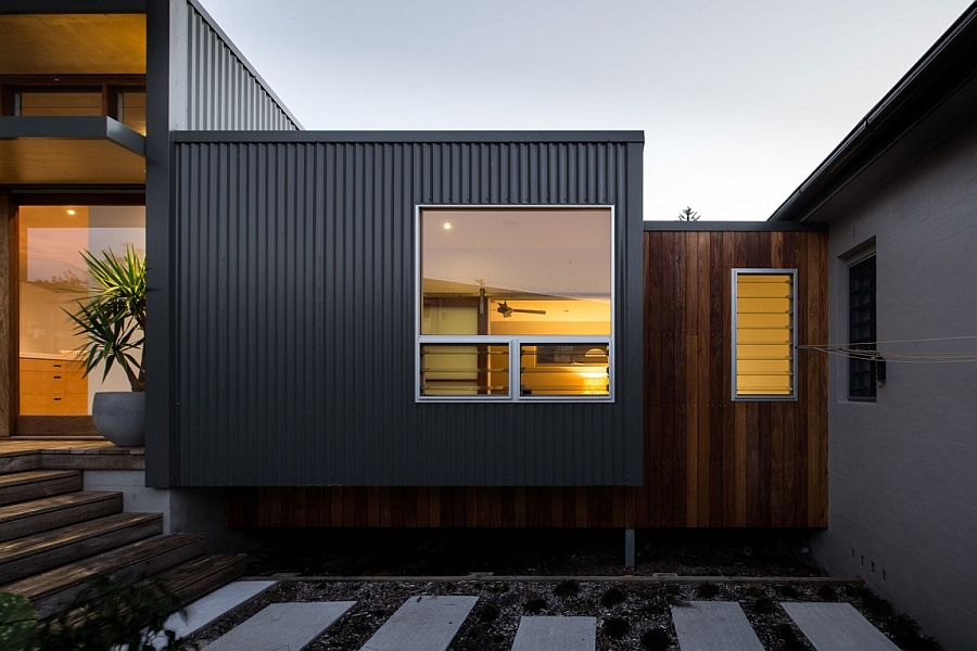 Small 70s Home in Australia, Gets Creative, Eco-Friendly Extension