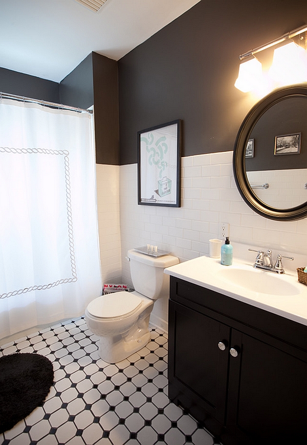 black and white bathrooms: design ideas, decor and accessories