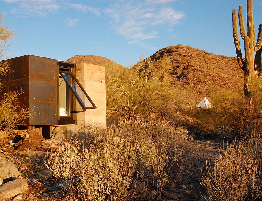 Miner's Shelter in the Arizona Desert