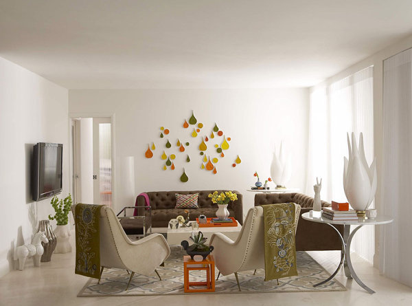 Palm Beach living room by Jonathan Adler