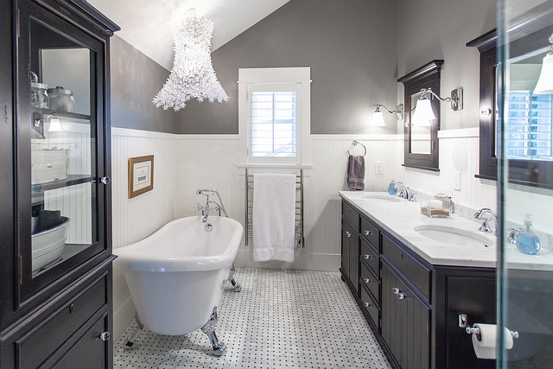 Black And White Bathrooms: Design Ideas, Decor And Accessories