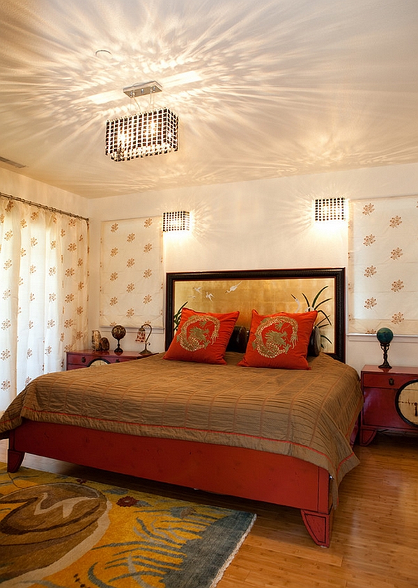 Asian Inspired Bedrooms Design Ideas Pictures