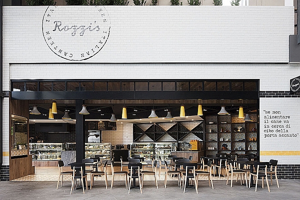 Rozzi’s Italian Canteen by Mim Design in Melbourne, Australia
