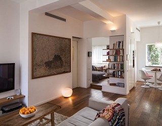 Small Apartment In Tel Aviv Gets A Trendy Modern Makeover