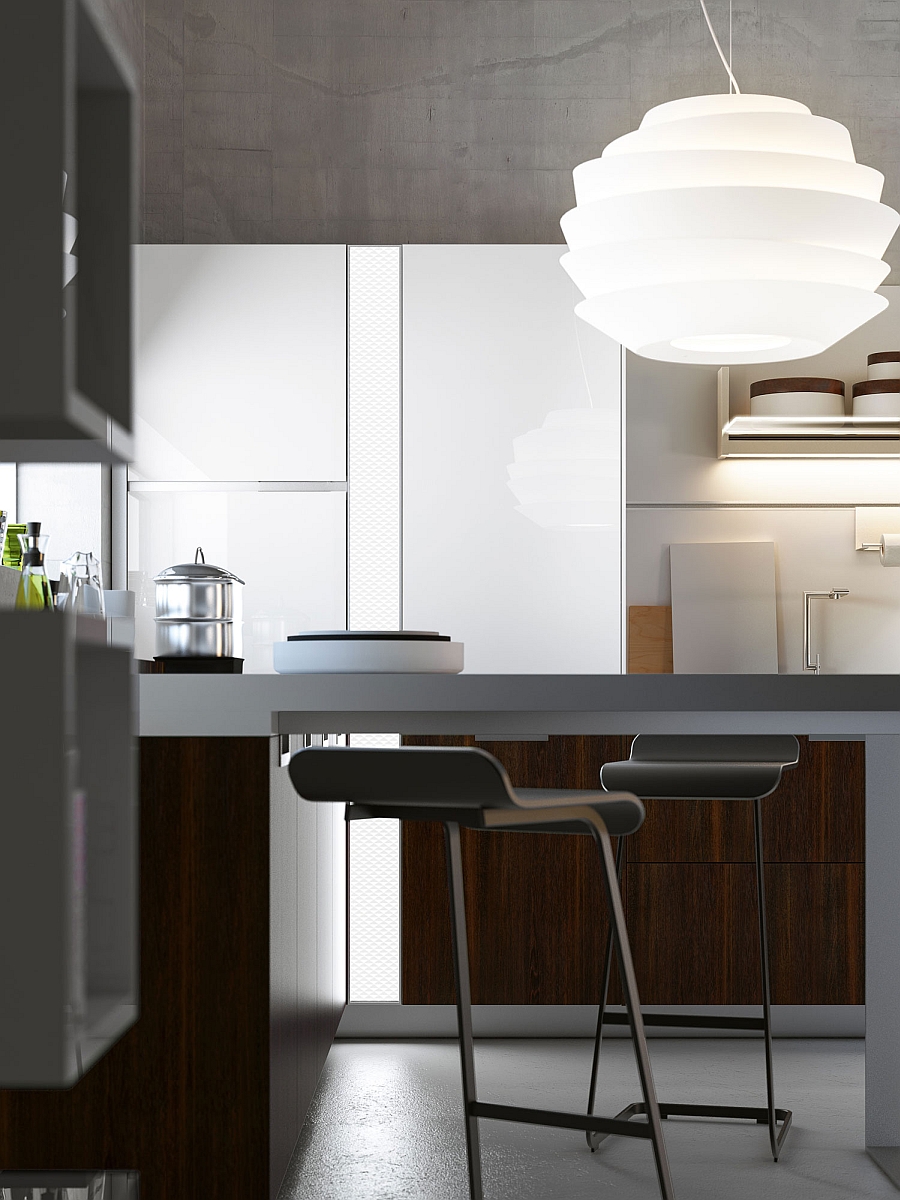 Smart lighting in the kitchen