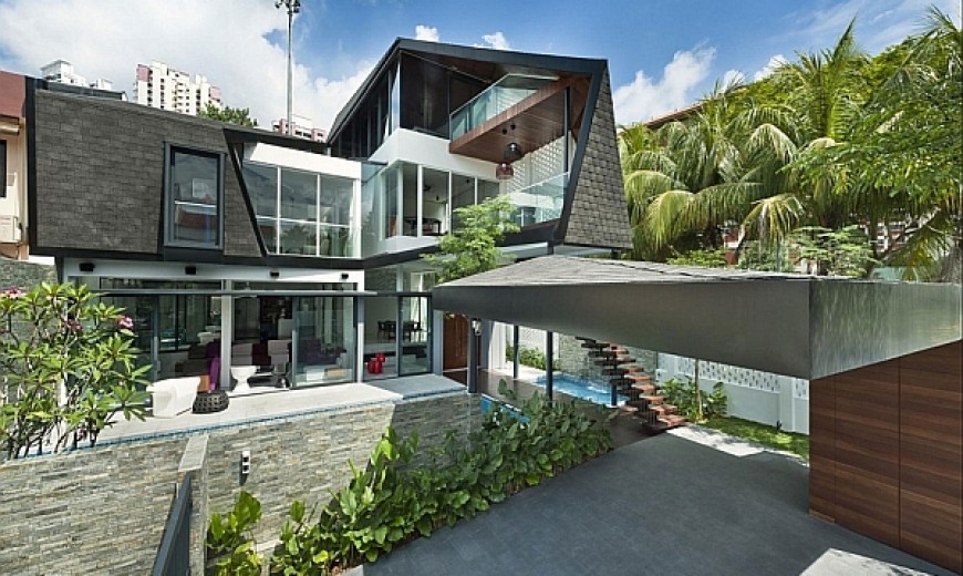 Posh Private Residence In Singapore Oozes Contemporary Class!