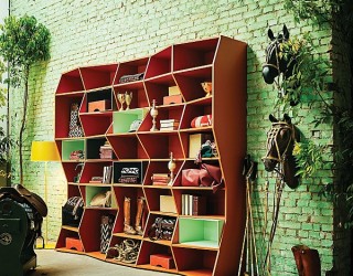 ZigZag Bookshelf By Henrique Steyer Is Snazzy But Trendy