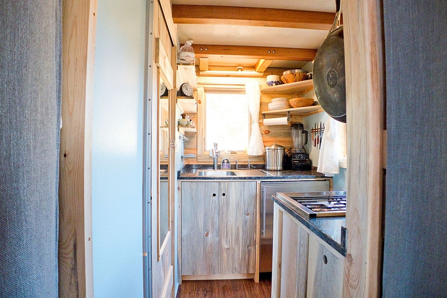 Tiny kitchen for small, portable house