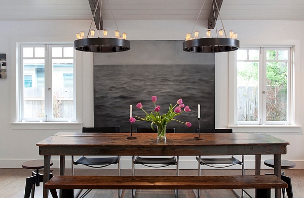 Turn a simple table into focal point of the room