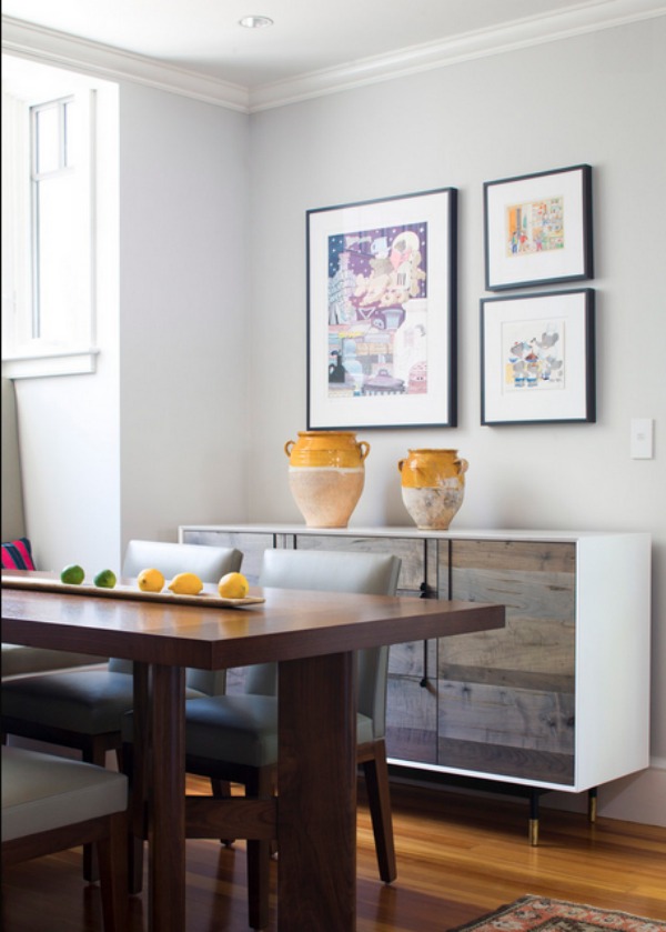 Two-toned sideboard