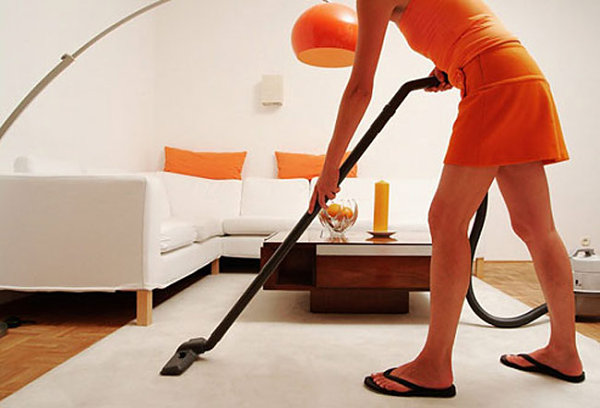 Vacuuming in style