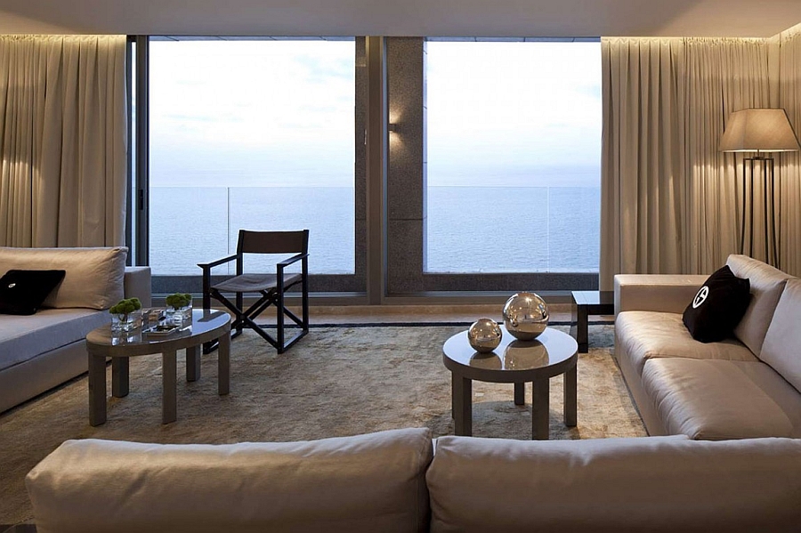 View of the Mediterranean Sea from the Opera Penthouse