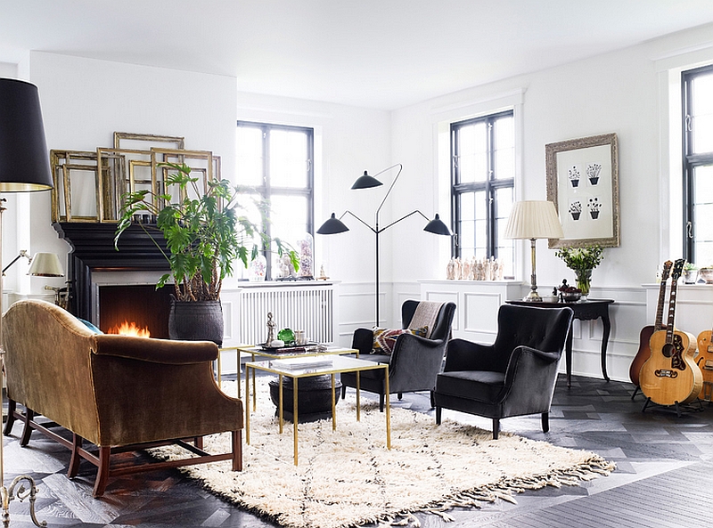 Warm and inviting living room