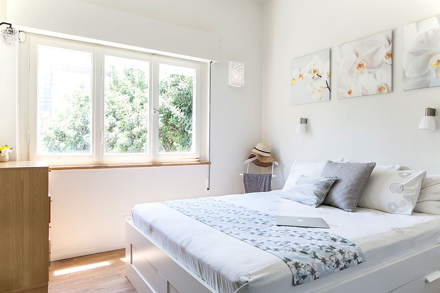 Beautiful bedroom in white