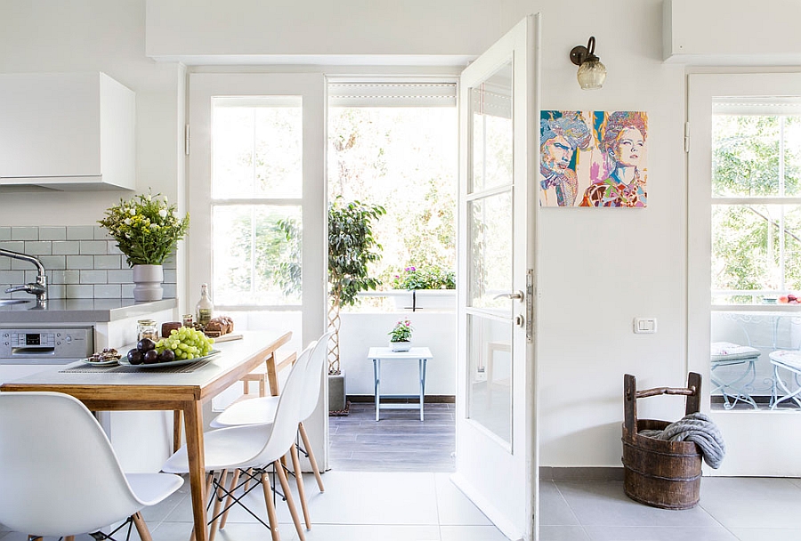 Beautiful doors leading to the balcony