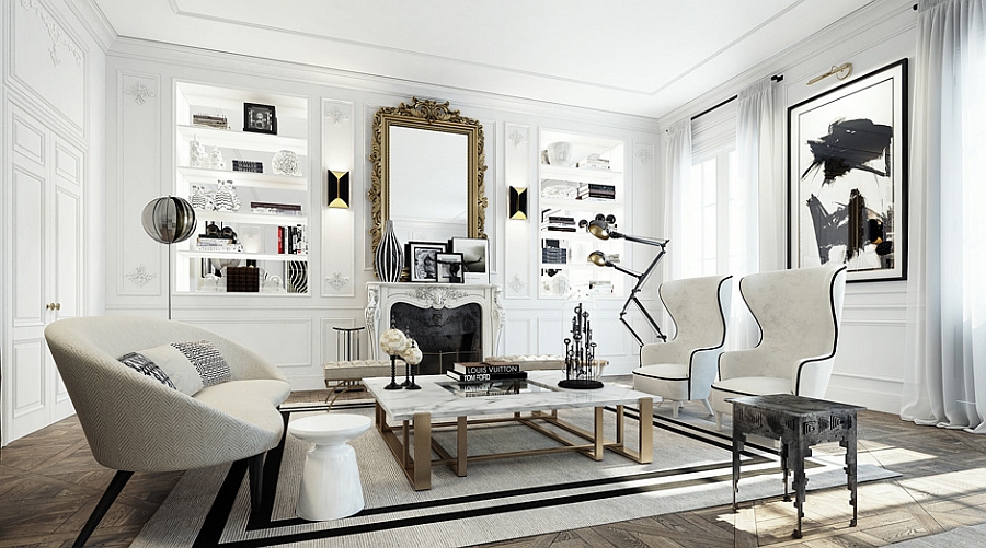 Glamorous Apartment In Paris Dazzles With Extravagance