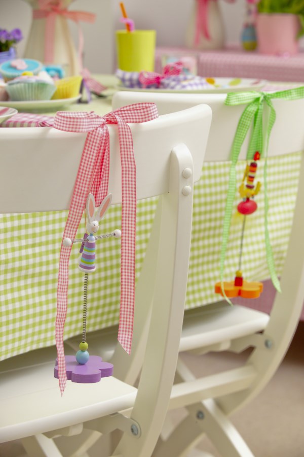 Easter chair decorations