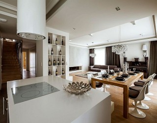 Exclusive Penthouse Showcases A Timeless Interior Draped In Luxury!