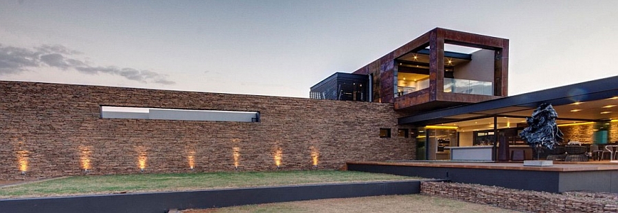 Exterior of House Boz in South Africa