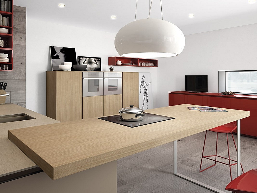 Focussed task lighting idea for the contemporarykitchen