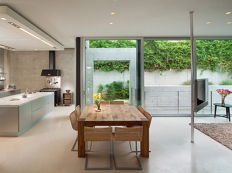 minimalist dining room