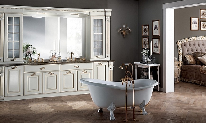 Dreamy Bathroom Brings Back Classical Design With Trendy Sophistication