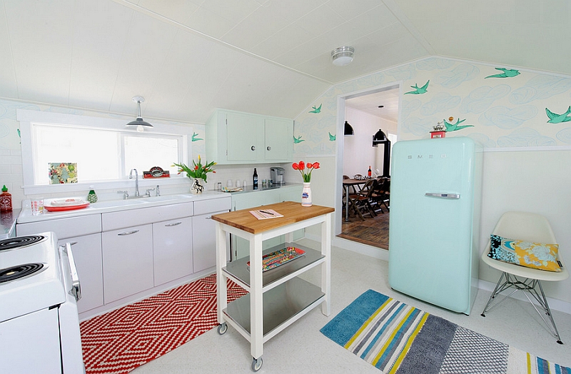 Gorgeous kitchen with a dash of vintage charm