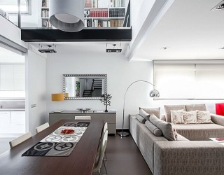 Classy Spanish Home Enlivens An Urbane Interior With Smart Accent Hues