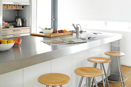 15 Kitchens With Stainless Steel Countertops