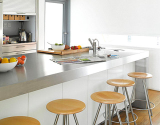 15 Kitchens With Stainless Steel Countertops