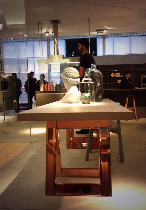 Luxury kitchen table - Ernestomeda - iSaloni 2014