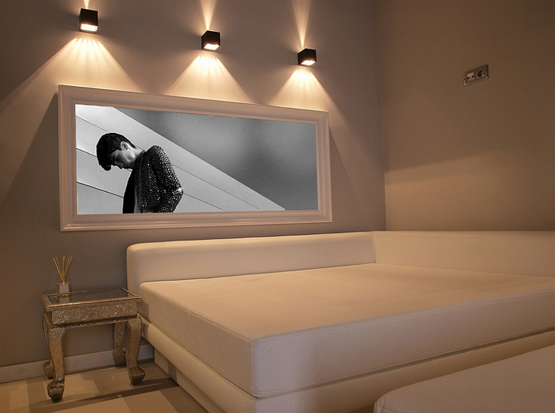 Minimalist best sale lighting bedroom