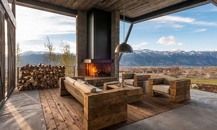Enchanting Getaway Gives The Woodsy Cabin Style A Modern Twist