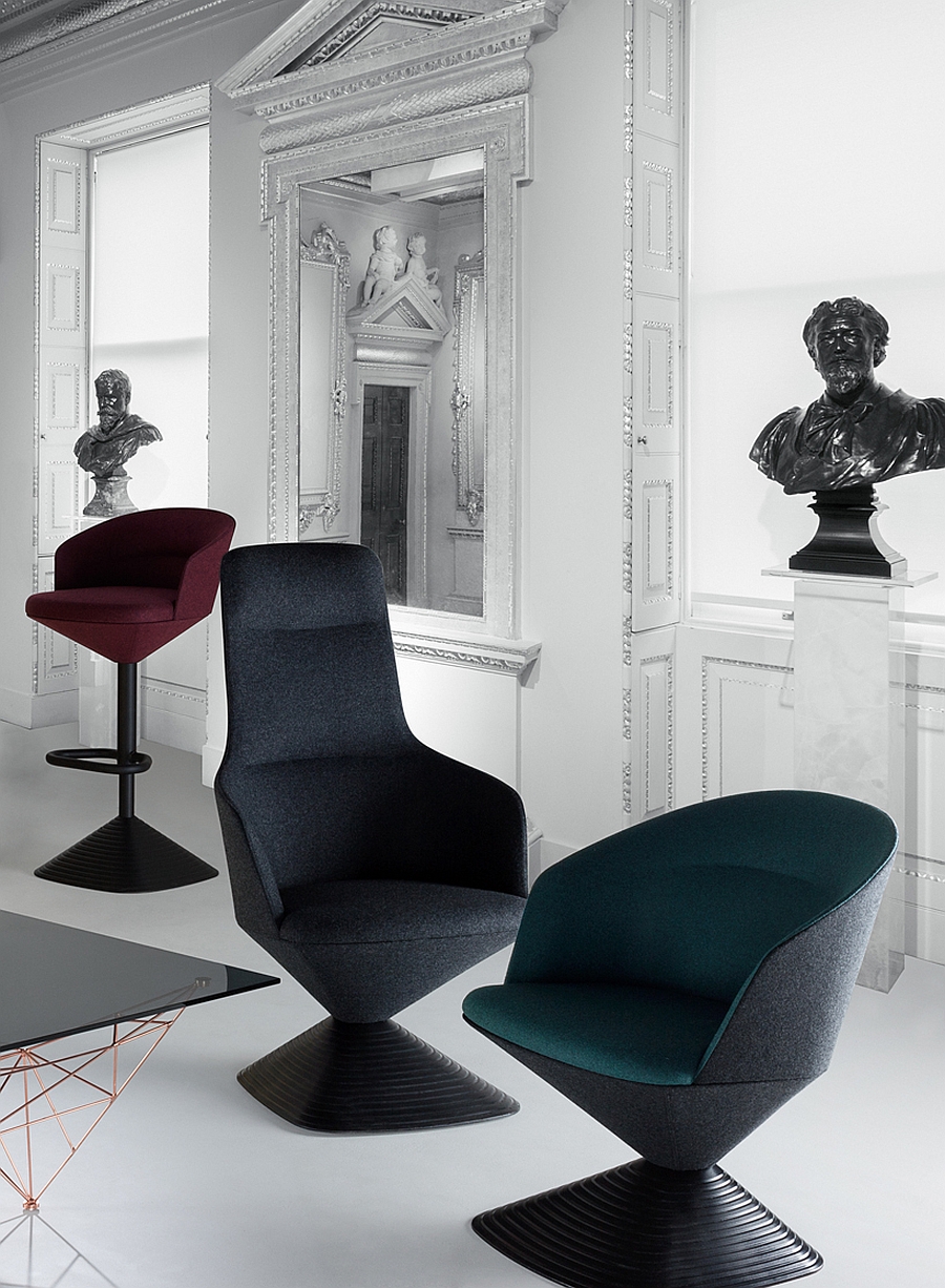 Pivot collection of chairs from Tom Dixon