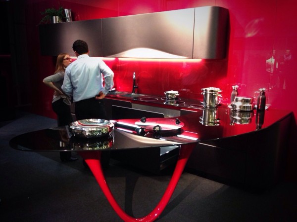 Red Fancy Kitchen - Snaidero - iSaloni 2014