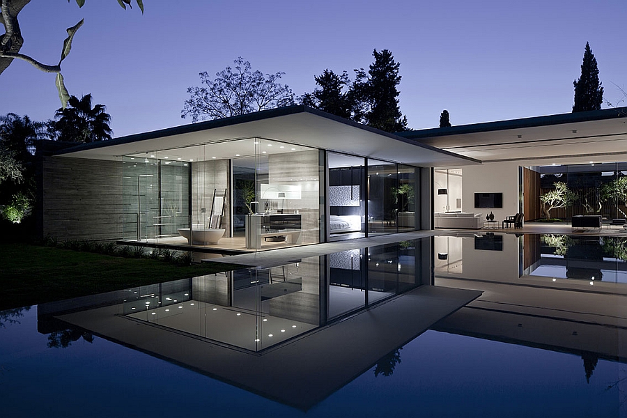Simple and understated design of the Float House