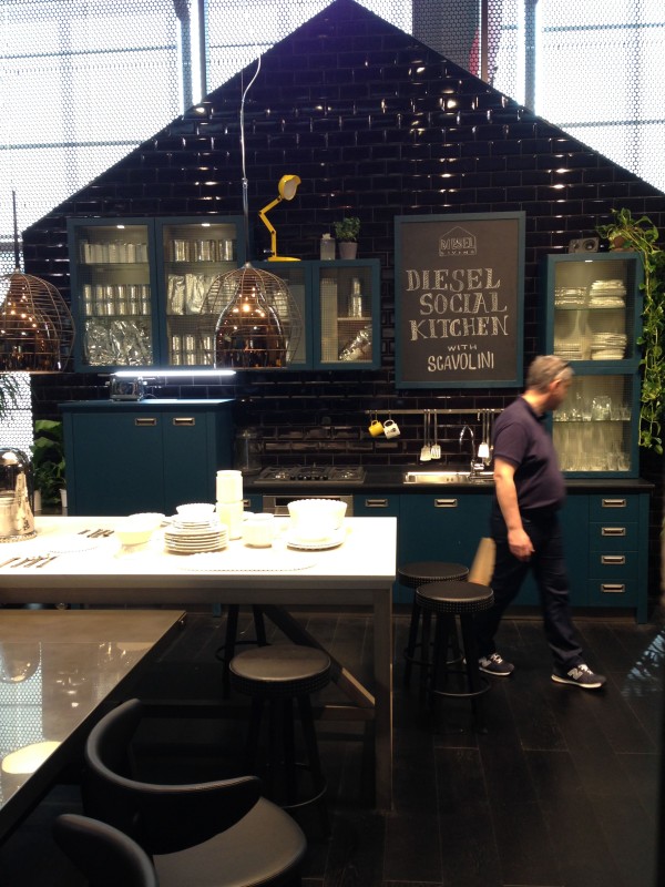 Social Kitchen Design - Diesel - iSaloni 2014