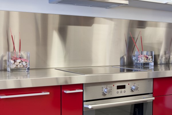 Inspiration From Kitchens With Stainless Steel Backsplashes