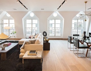 Exclusive New York City Penthouse Blends Tribeca Style With Modern Living