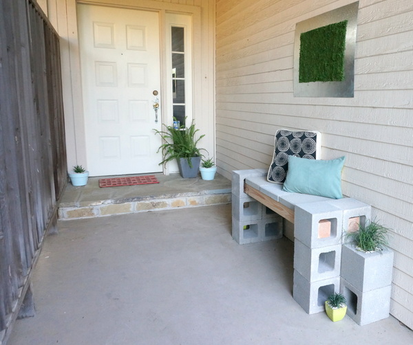 The final front porch makeover