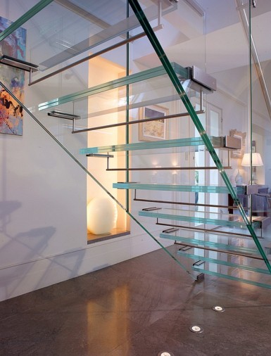 Enthralling Glass Staircases That Add Sculptural Style To Your Home