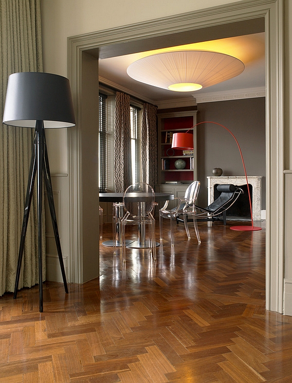 Oversized Lighting Floor And Table, Chair Table Lamp London Columns