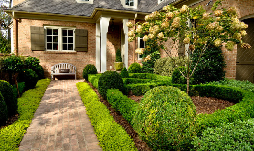 Dreamy and Classic Boxwood Gardens