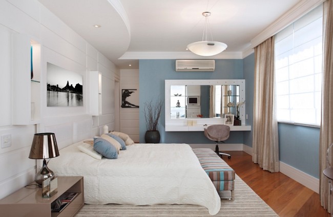 Blue And White Interiors: Living Rooms, Kitchens, Bedrooms And More